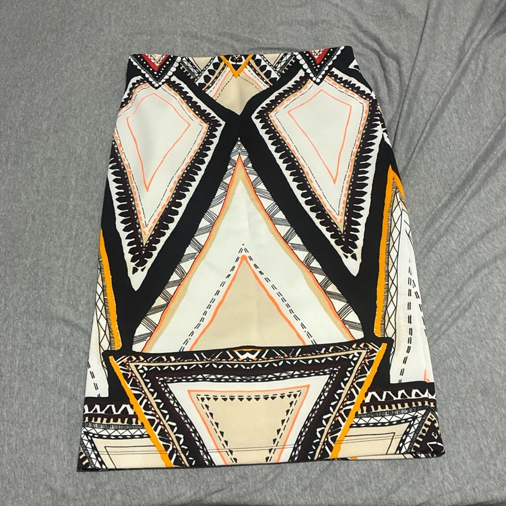 Mossimo Supply Co. Vibrant Patterned Pencil Skirt